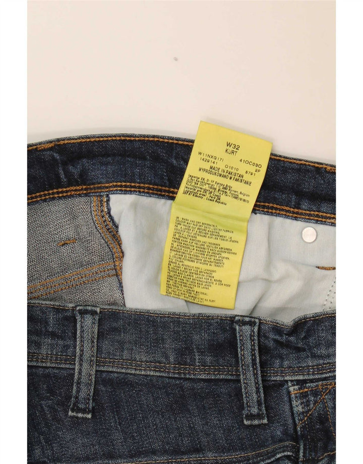 Shorts Wrangler masculino Kurt jeans W32 algodão azul médio
