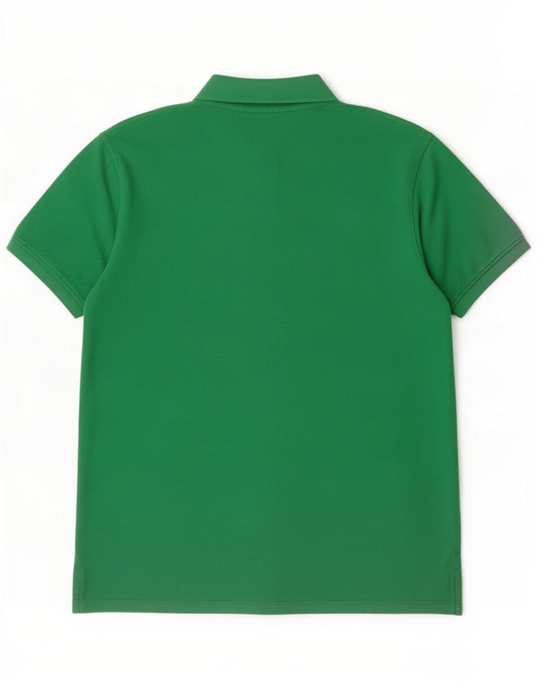 Camisa polo masculina Fila grande algodão verde