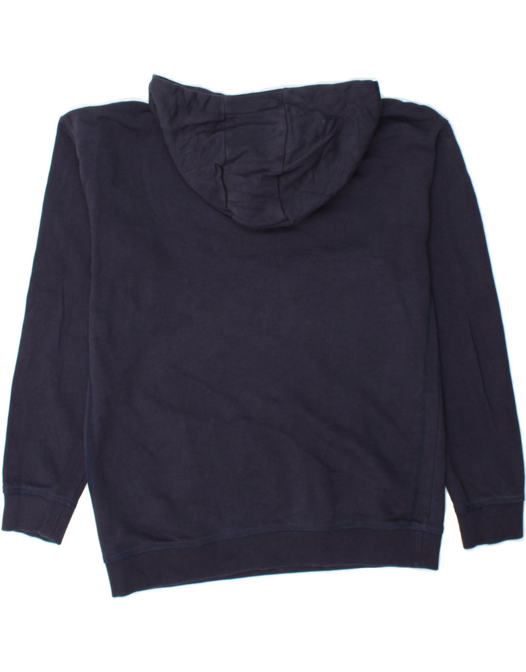 GUESS Boys Graphic Hoodie Jumper 13-14 Years Navy Blue Cotton Vintage Guess and Second-Hand Guess from Messina Hembry 