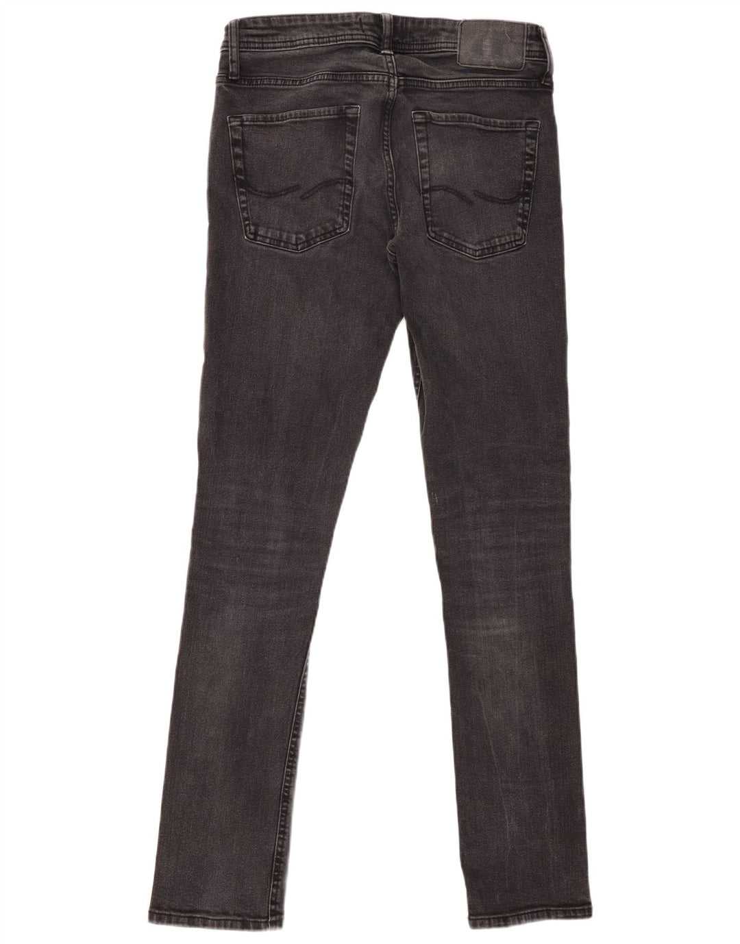 Jack & Jones Masculino GLENN Slim Jeans W30 L31 Algodão Cinza