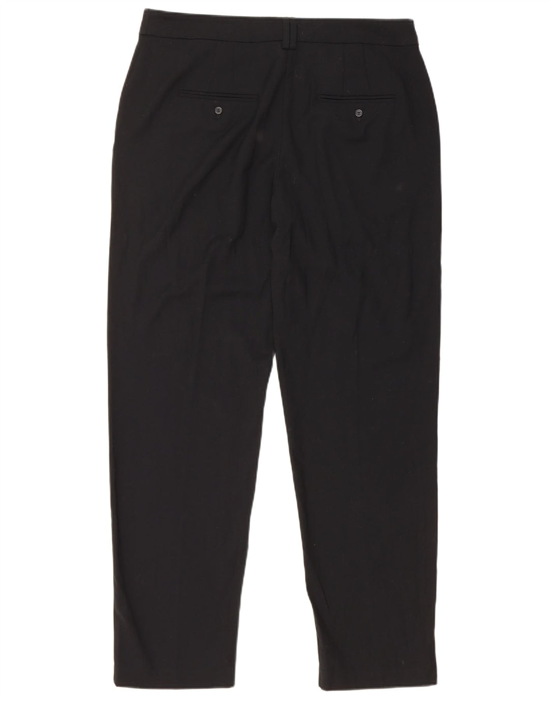 Calça Chino Feminina Marks & Spencer Reino Unido 12 Médio W34 L29 Preta