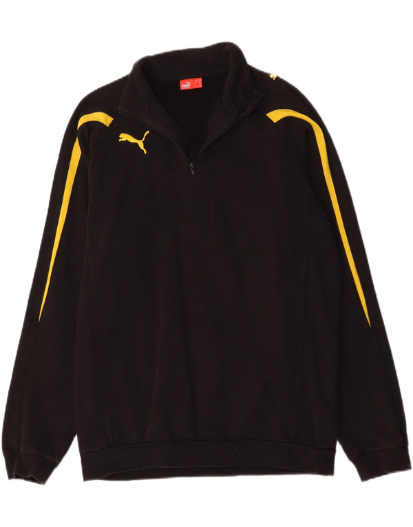 Moletom Puma Menina Jumper 15-16 Anos Preto Algodão