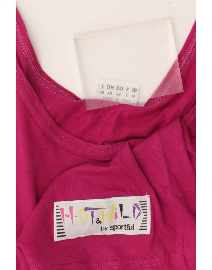 Colete feminino Sportful UK 12 rosa médio