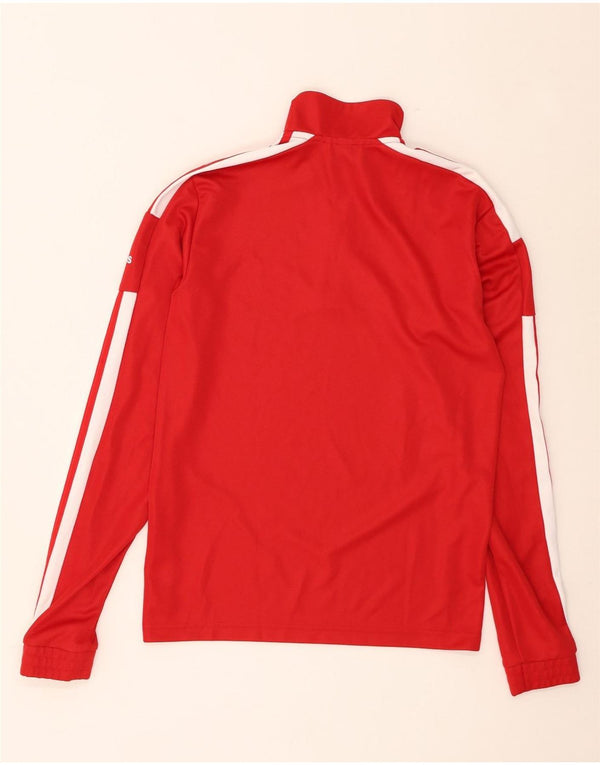 Adidas Mens Adler Graphic Pullover Treino Top Pequeno Colorblock Vermelho