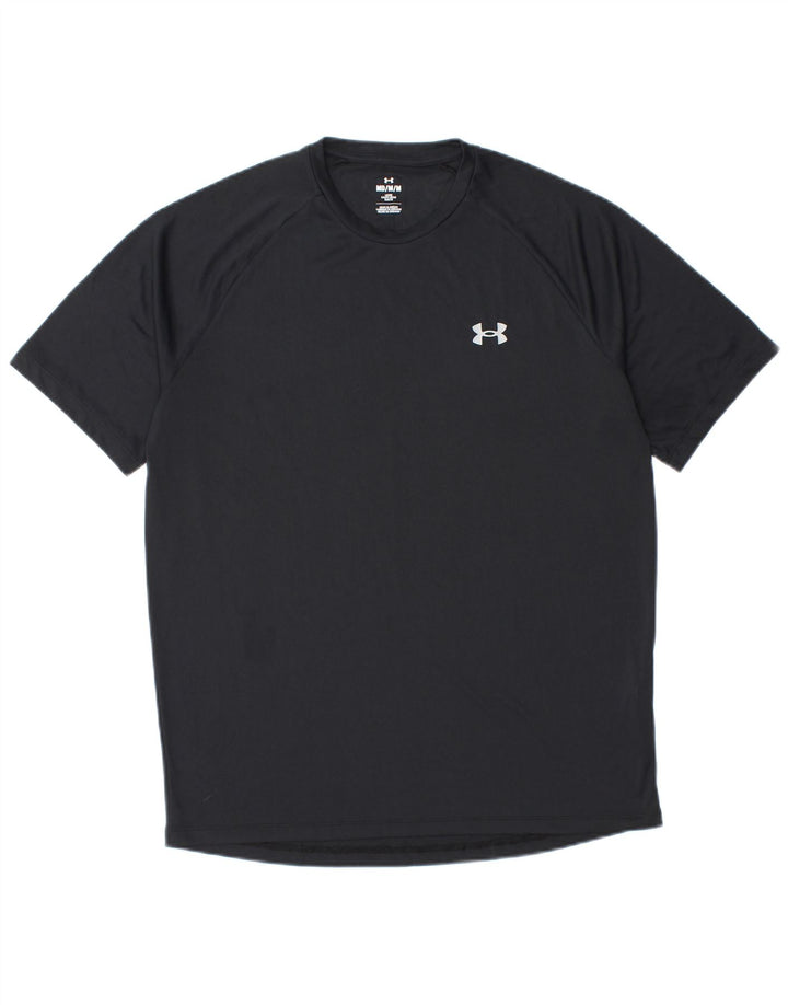 Camiseta gráfica masculina UNDER ARMOUR Top médio preto