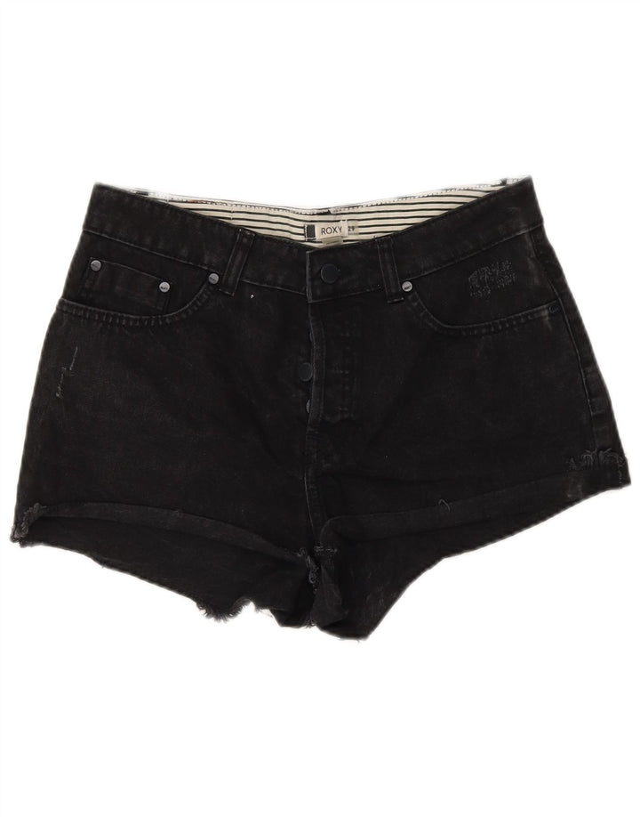Calça jeans feminina Roxy W29 algodão preto médio