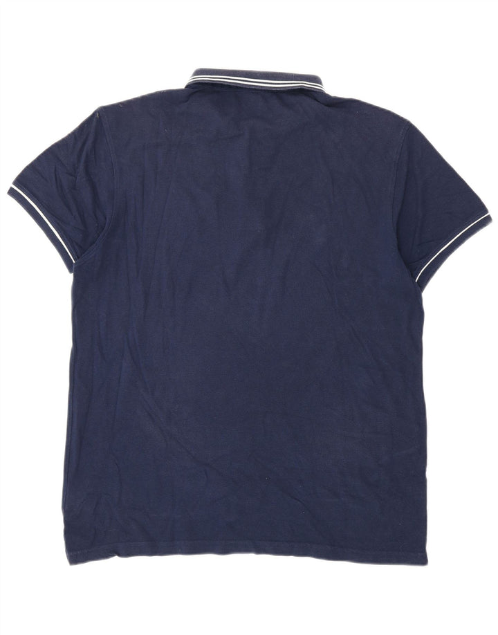 Camisa polo masculina Colmar XL azul marinho algodão