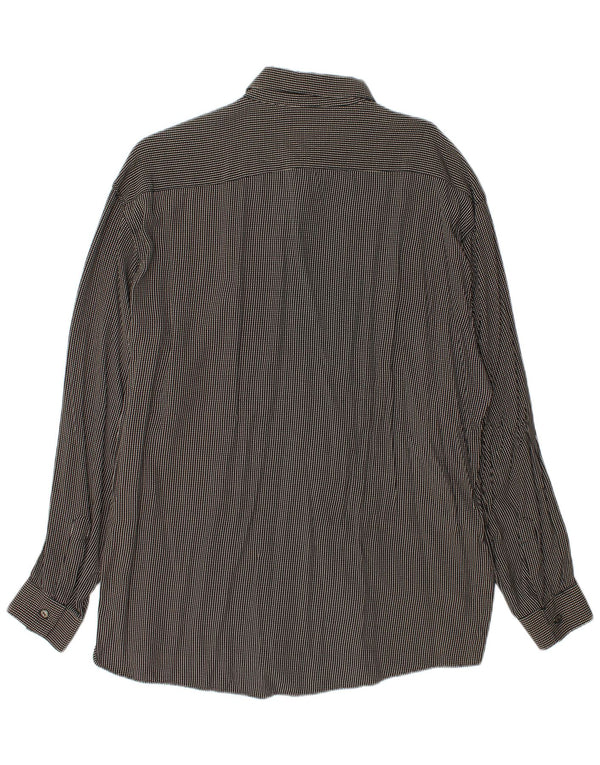 Camisa masculina Tipo'S XL preta listrada