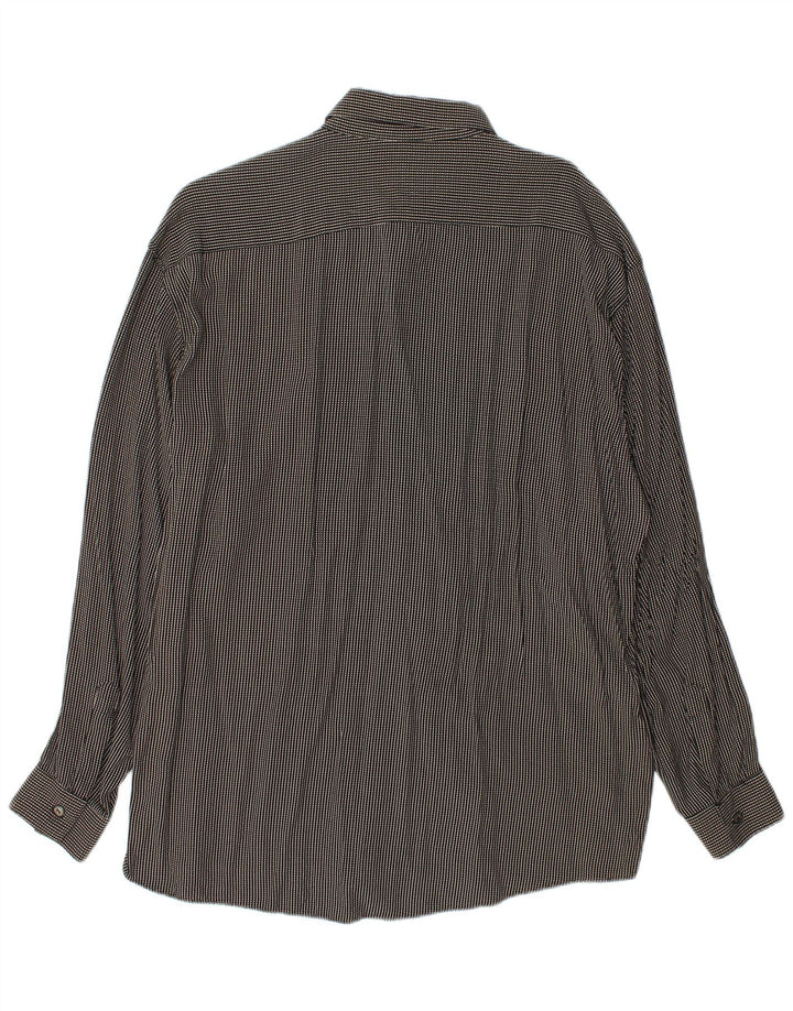 Camisa masculina Tipo'S XL preta listrada