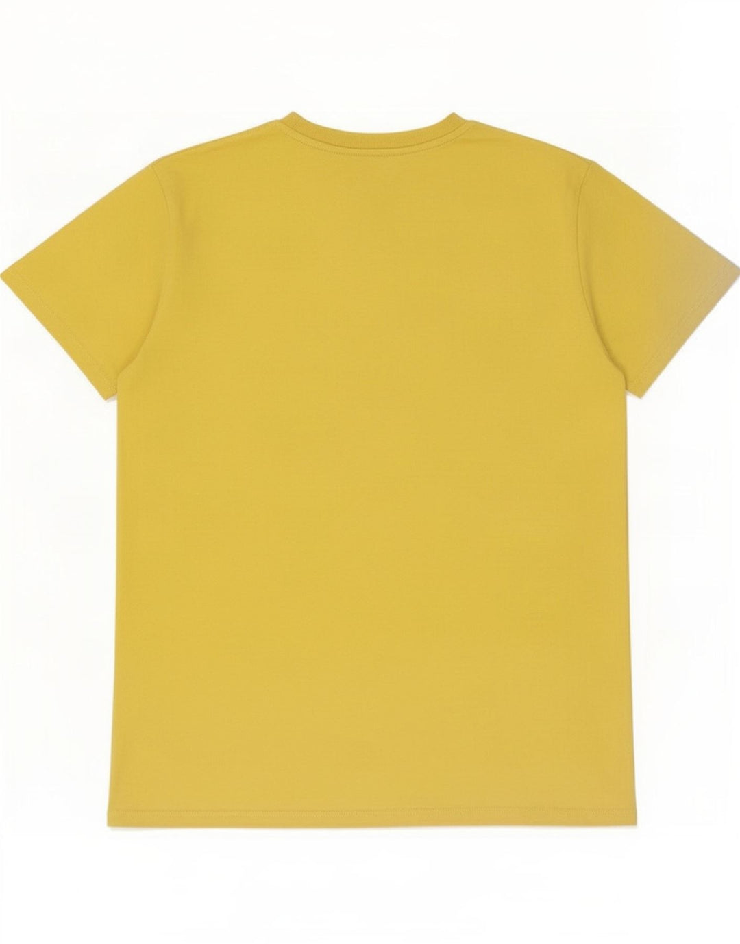 Camiseta gráfica masculina Superdry Top médio algodão amarelo
