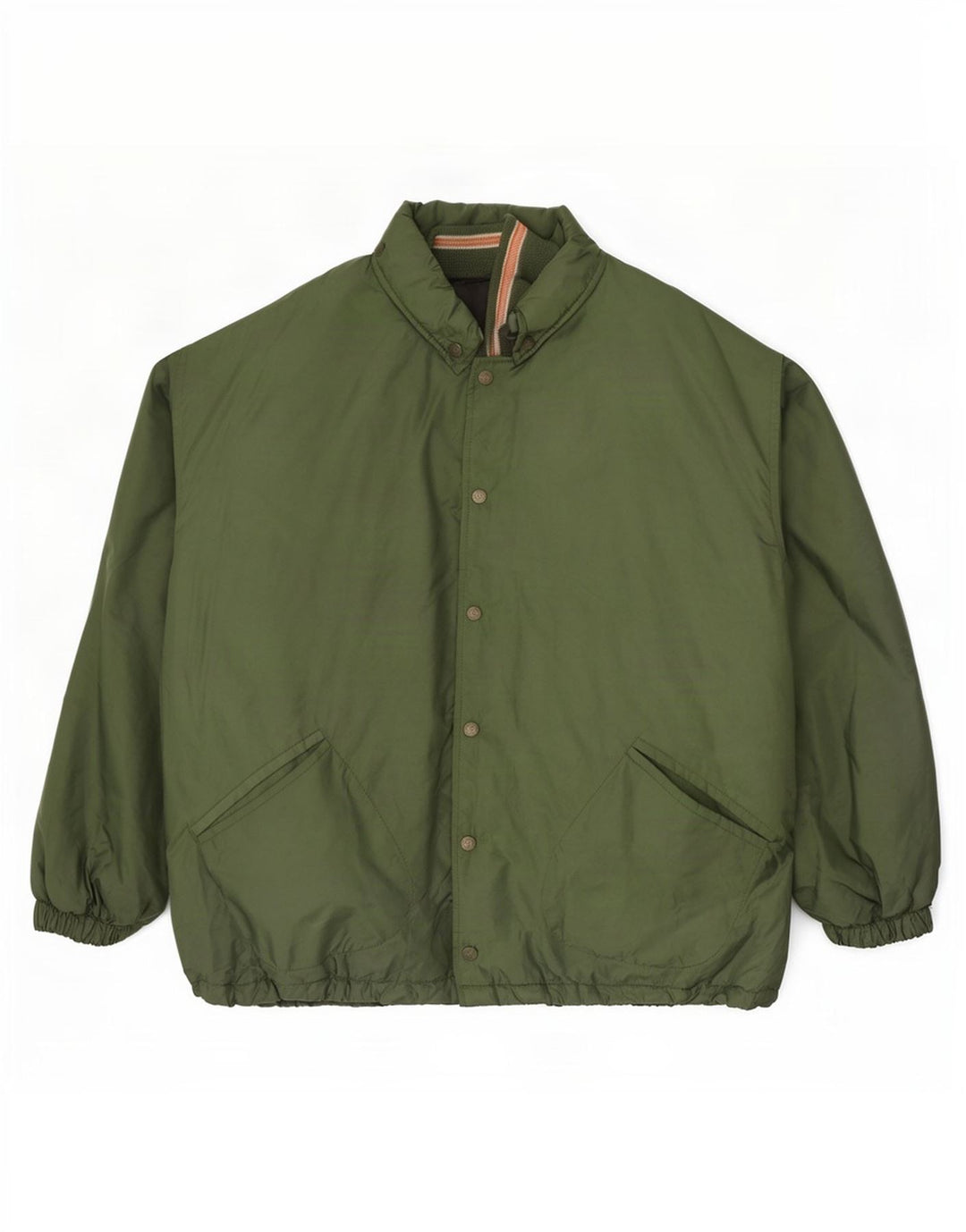 Jaqueta corta-vento masculina Tom Tailor Loose Fit Graphic UK 40 Grande Verde