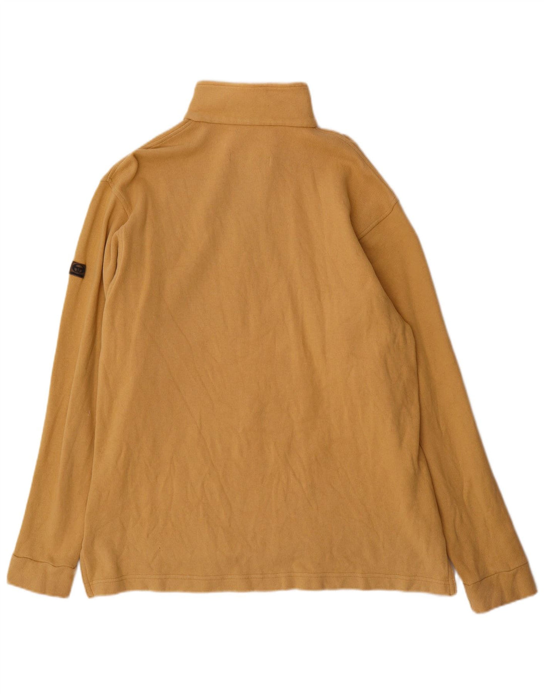 Suéter masculino Sergio Tacchini com zíper e gola XL marrom