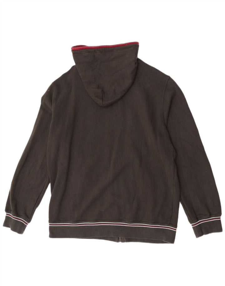 Suéter masculino com capuz e zíper gráfico Champion 2XL preto