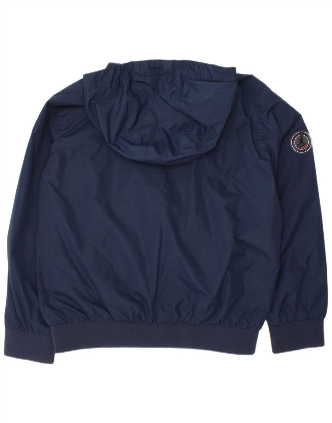 Jaqueta bomber com capuz para meninos KANGOL 7-8 anos azul marinho poliéster