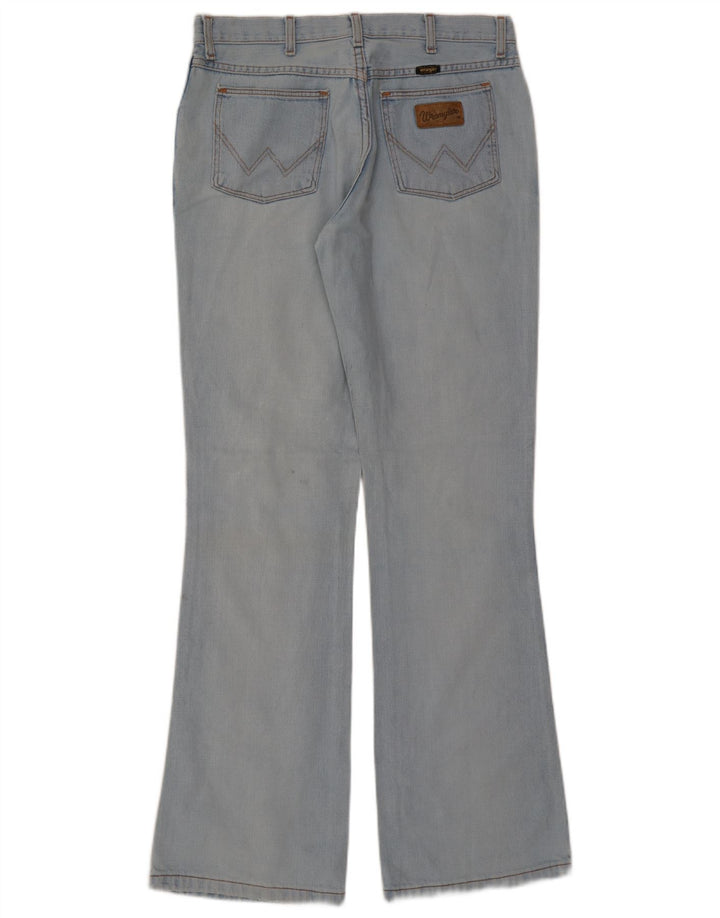 WRANGLER Masculino Bootcut Jeans W34 L34 Azul Algodão