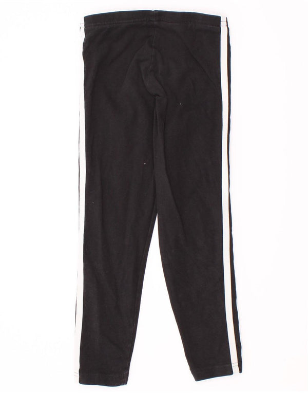 Calças de treino Adidas meninas 5-6 anos algodão preto