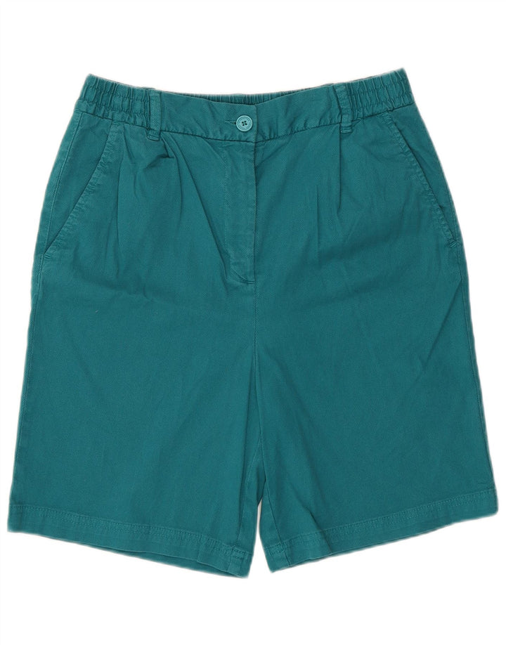Shorts chino feminino Benetton W28 verde médio