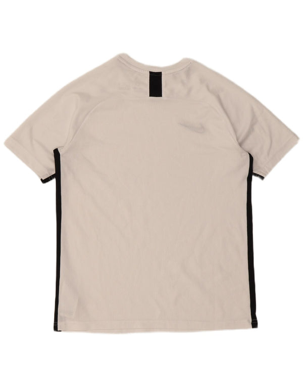 Camiseta Nike Boys Dri Fit Top 13-14 Anos XL Branco Colourblock Poliéster
