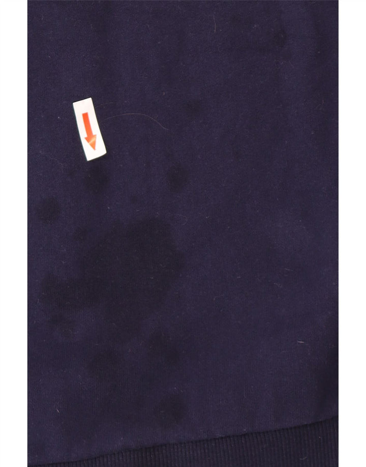 Superdry moletom gráfico masculino jumper XL azul marinho algodão