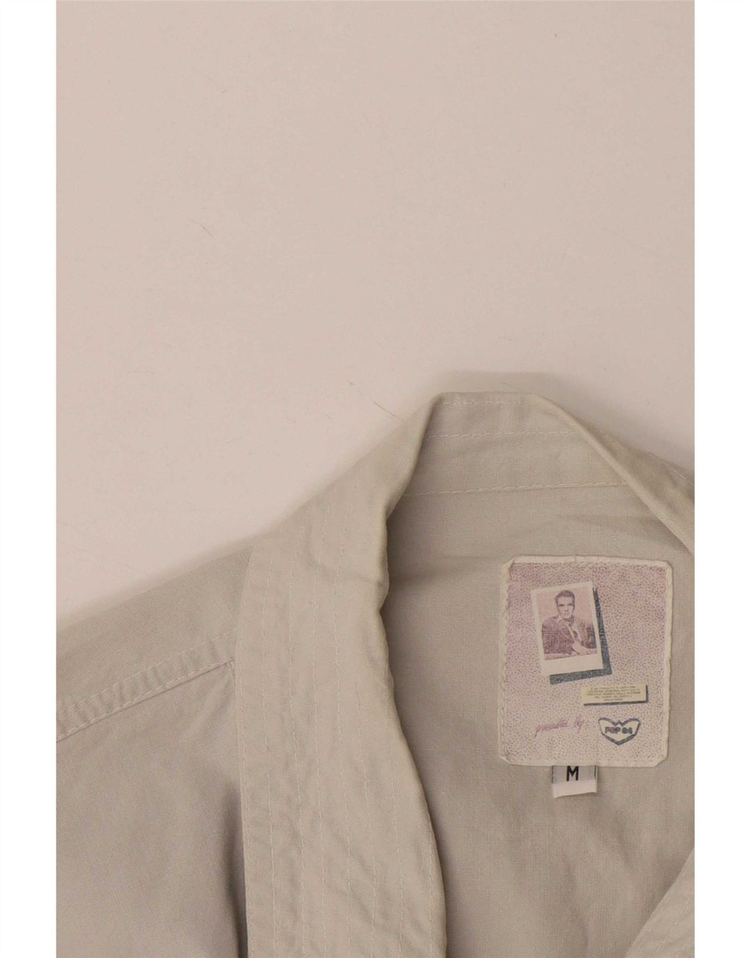 Jaqueta bomber masculina POP 84 UK 38 bege médio