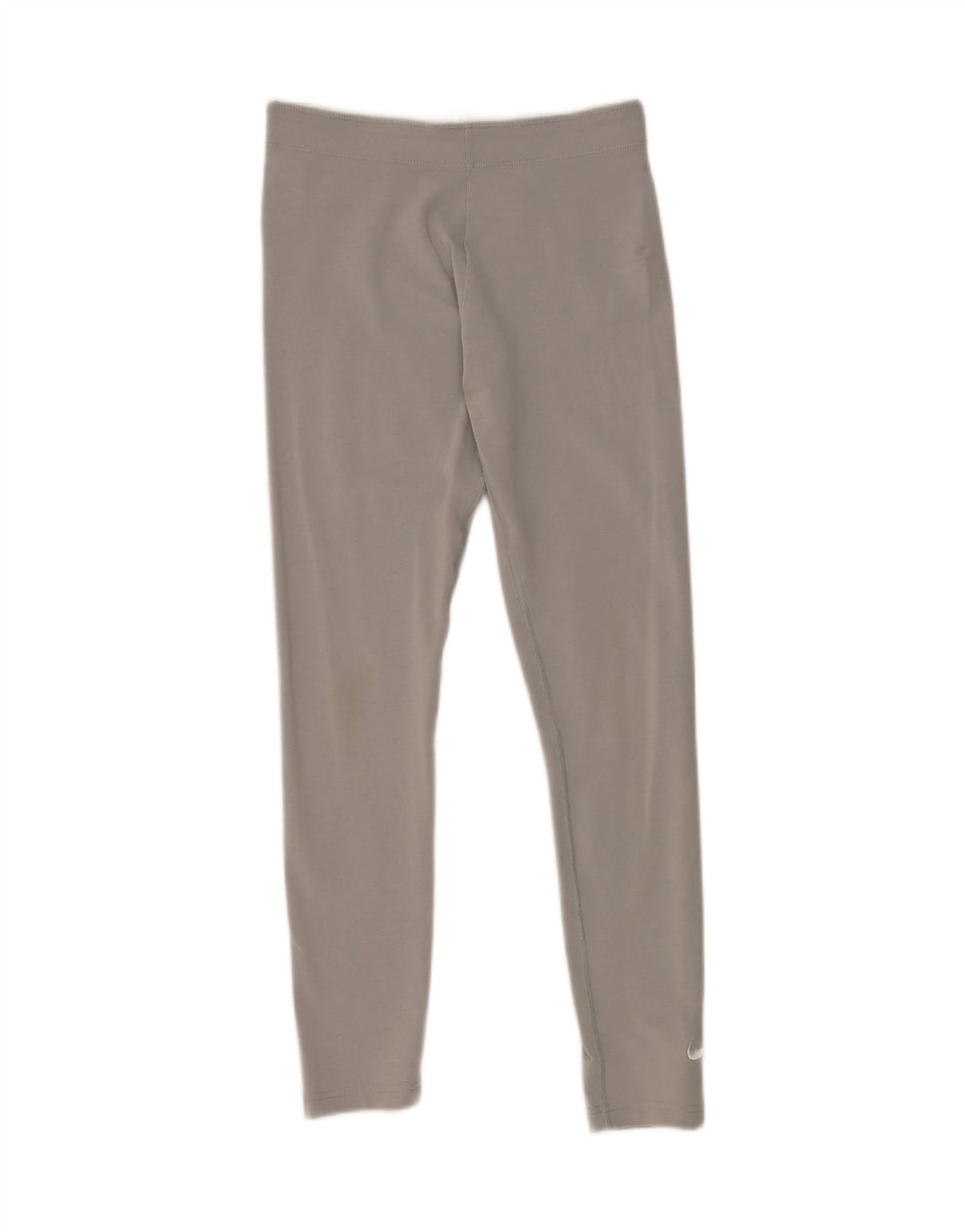NIKE Girls Leggings 13-14 Years XL Grey Cotton Vintage Nike and Second-Hand Nike from Messina Hembry 