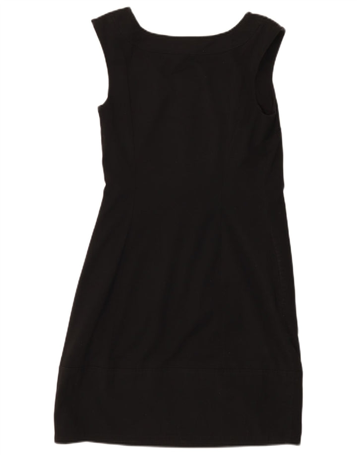 Vestido feminino Calvin Klein sem mangas com bainha US 6 médio preto poliéster