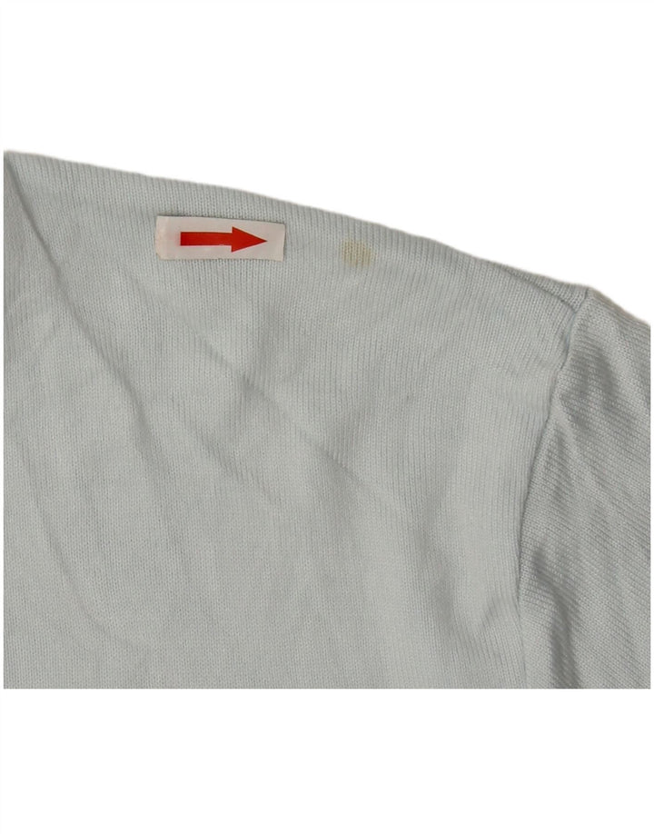 Zara Camiseta masculina grande azul