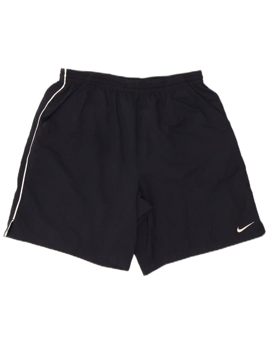 Shorts esportivos masculinos Nike Dri Fit grandes poliéster azul marinho