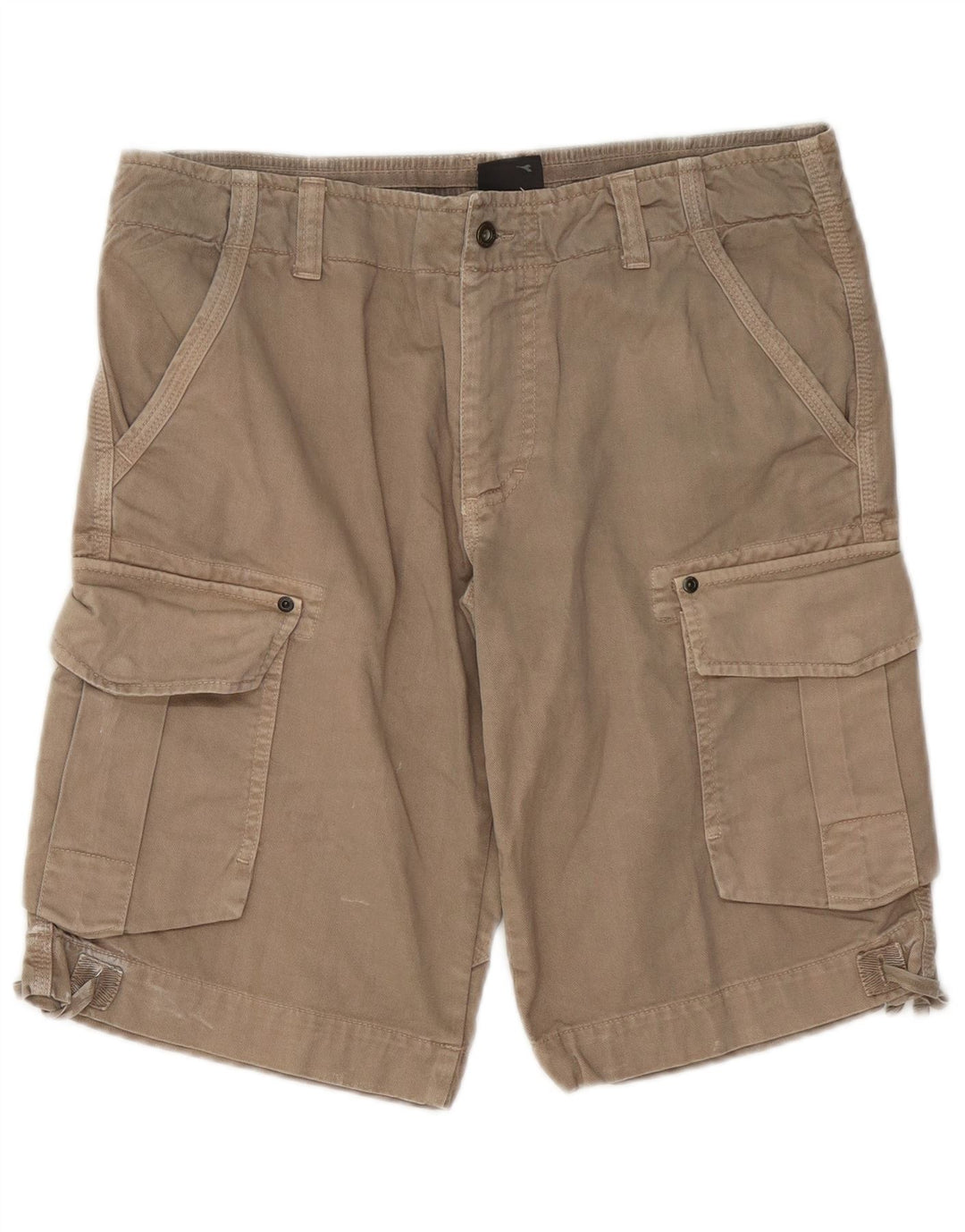 Diadora Mens Cargo Shorts IT 48 Médio W34 Algodão Bege