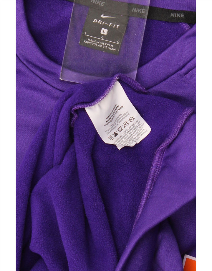 NIKE Masculino Menchville Wrestling Graphic Moletom Jumper Grande Roxo