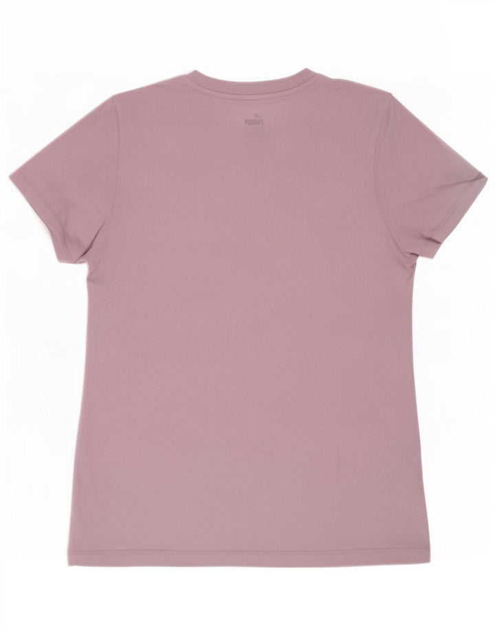 Camiseta feminina Puma UK 12 médio rosa colorblock