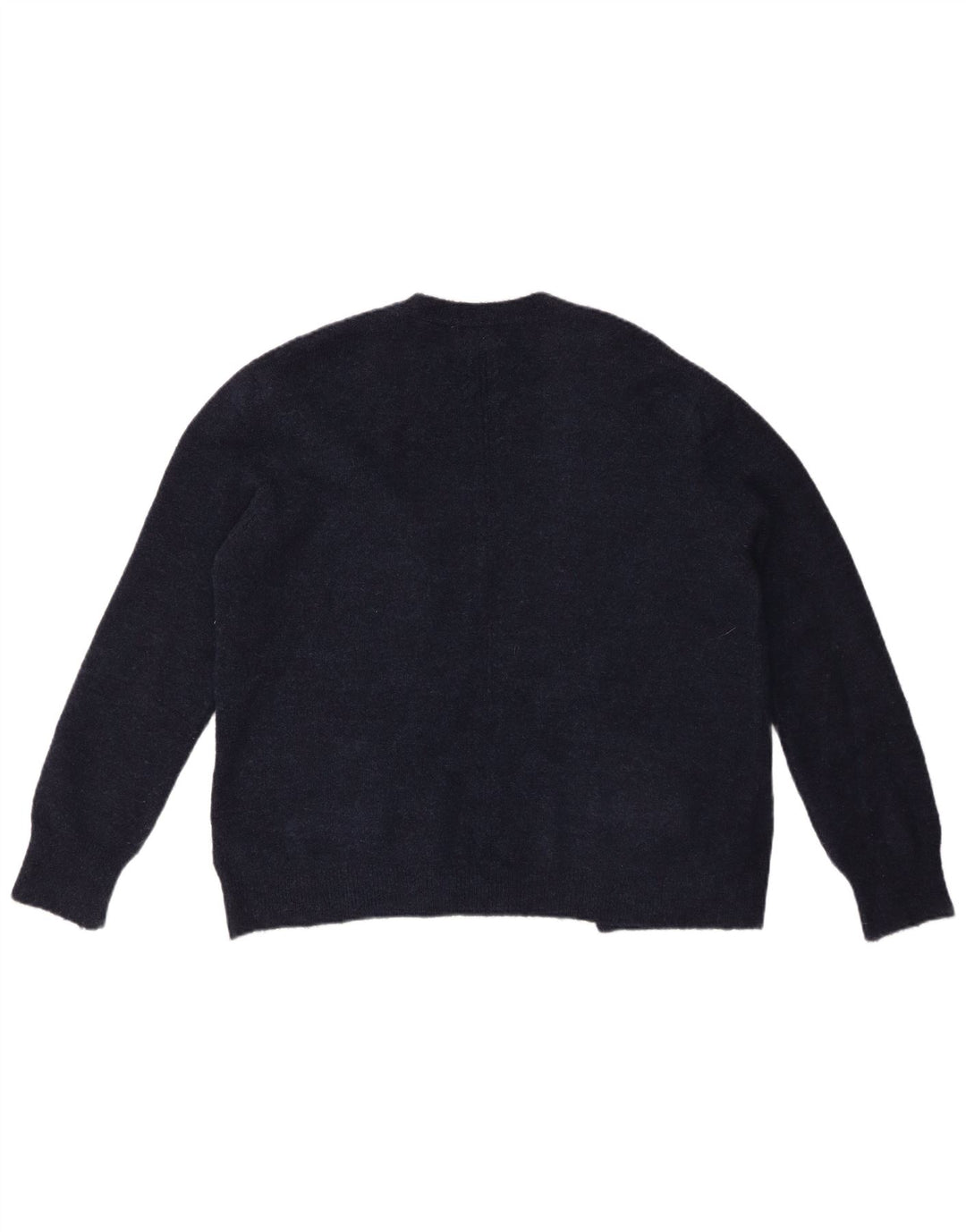 Suéter cardigã feminino Fat Face UK 12 azul marinho médio