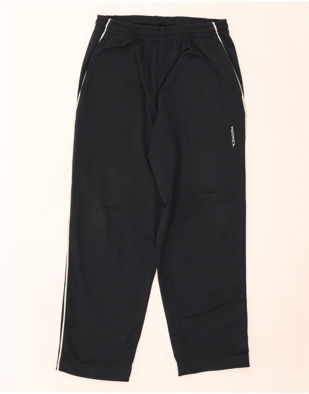 Calça de treino masculina Diadora IT 50 poliéster azul marinho médio