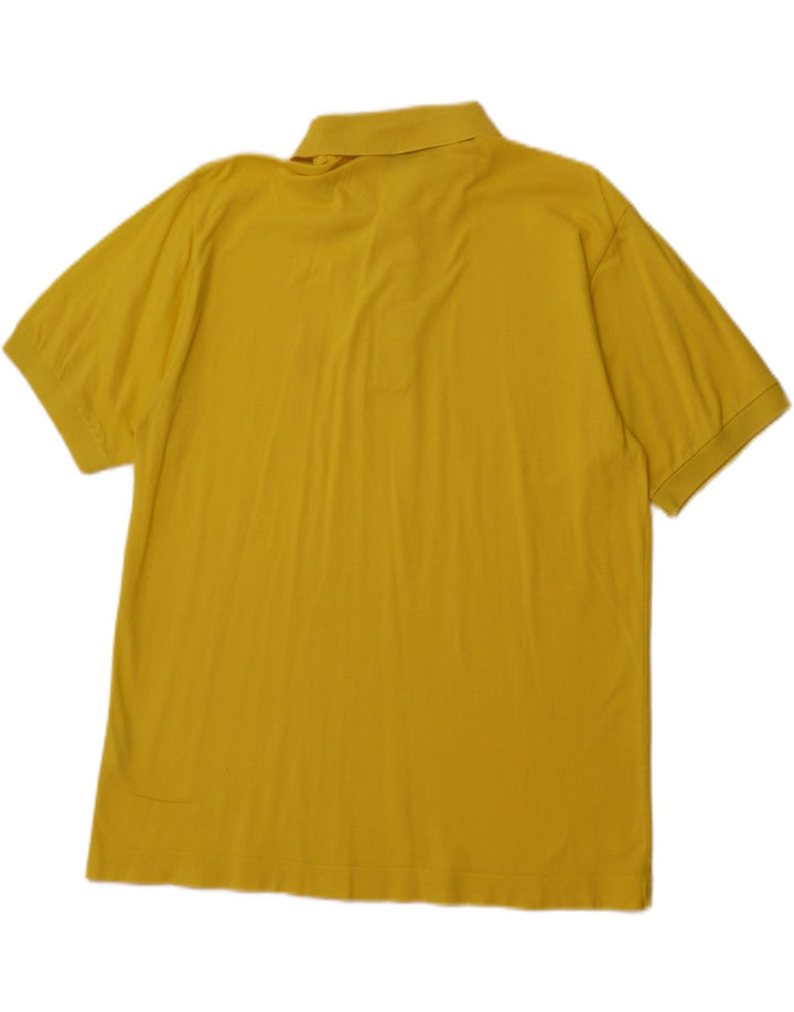 SERGIO TACCHINI Polo masculino médio algodão amarelo