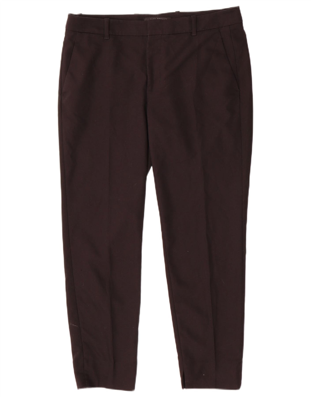 Zara Calça Chino Feminina Slim Grande W34 L27 Preta