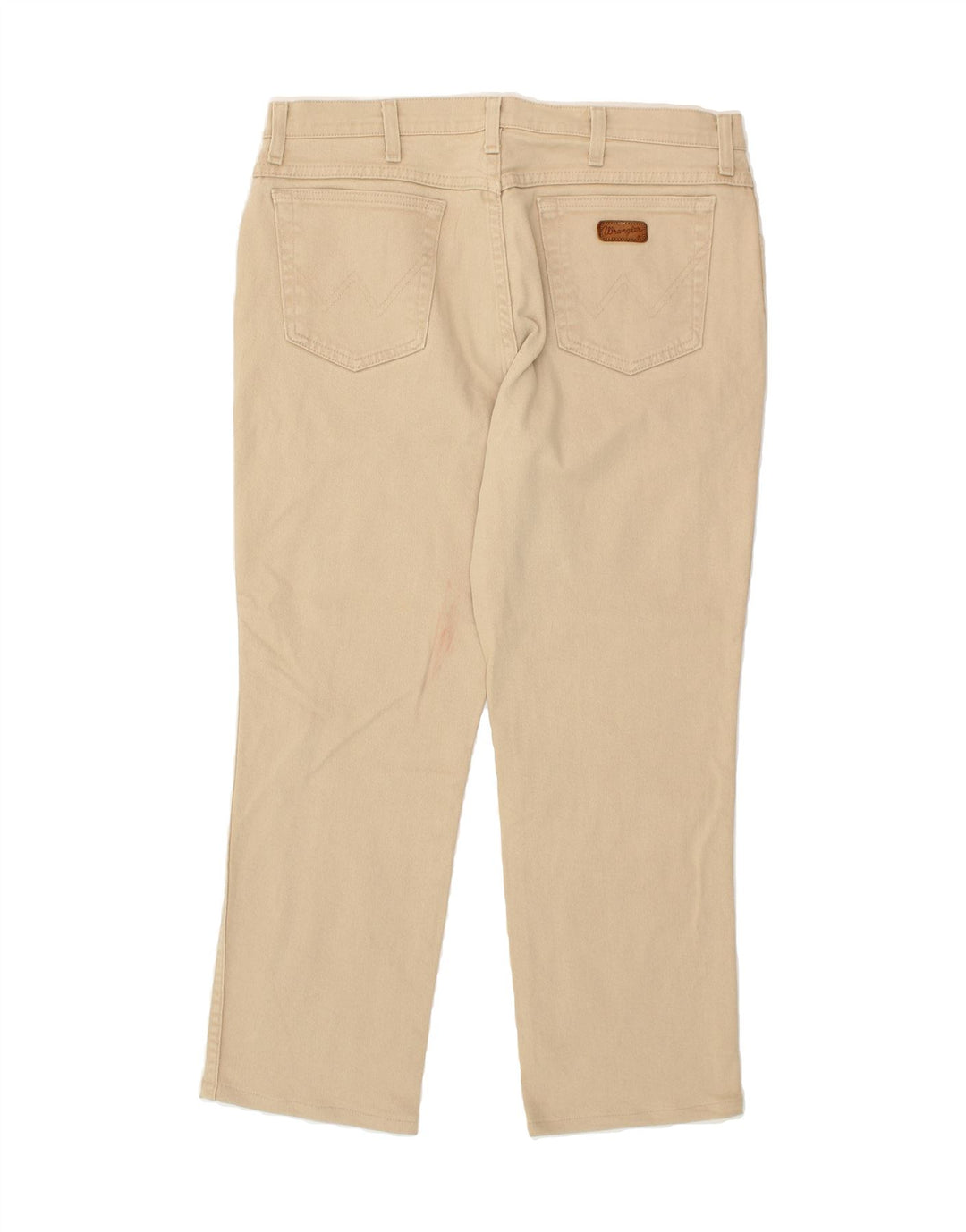 WRANGLER Mens Texas Casual Trousers W38 L30 Beige Cotton Vintage Wrangler and Second-Hand Wrangler from Messina Hembry 