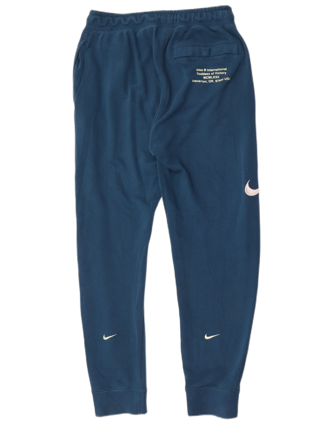 Nike masculino gráfico completo agasalho pequeno azul algodão