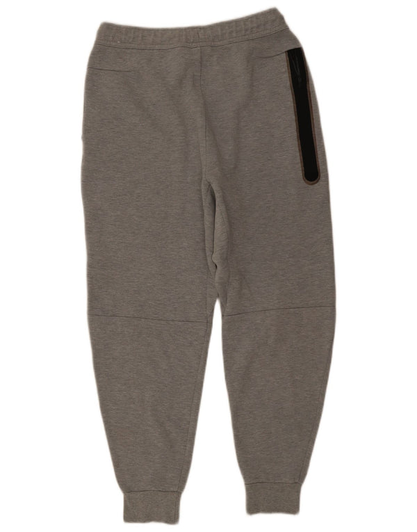 Calça de treino masculina Nike joggers pequeno algodão cinza