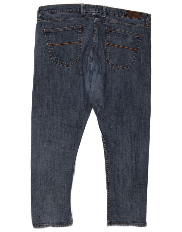 Marks & Spencer Mens Slim Jeans W40 L29 Azul Algodão