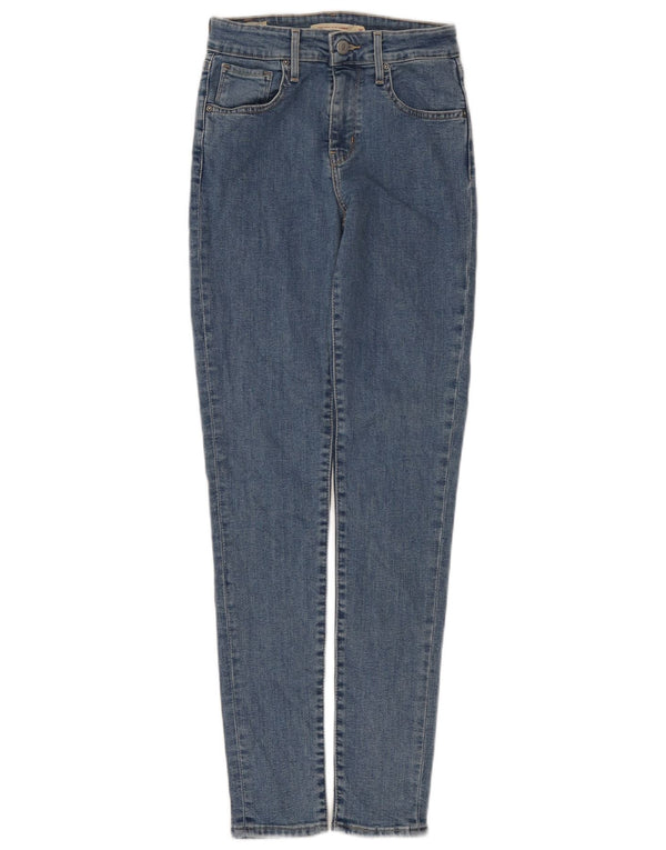 Calça jeans feminina Levi's 721 High Rise Skinny W25 L30 azul algodão