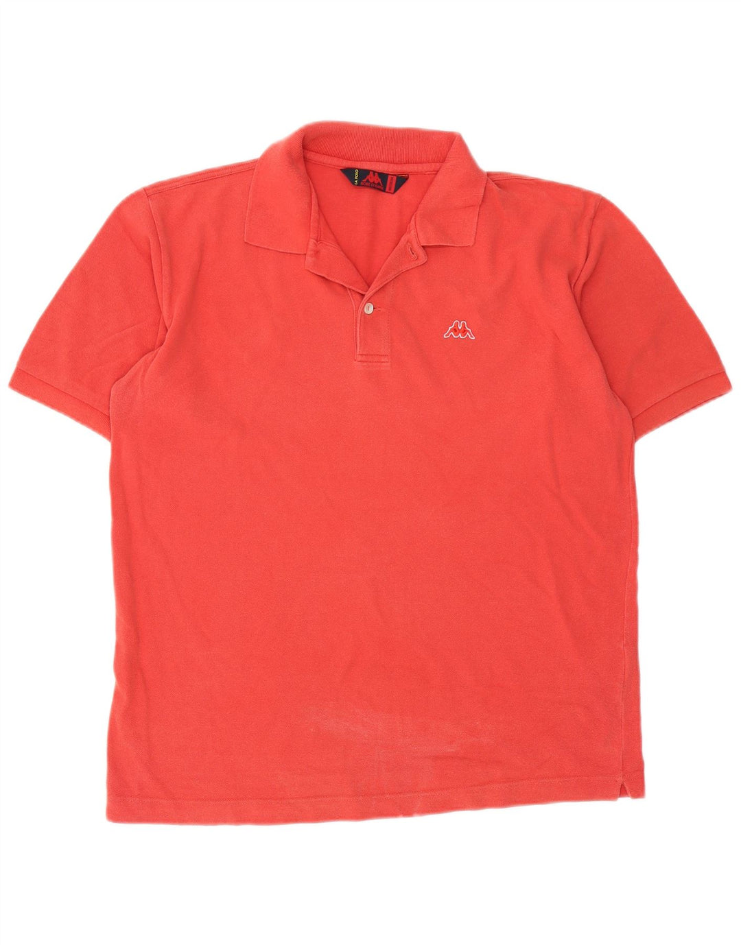 Camisa polo masculina Kappa médio algodão vermelho