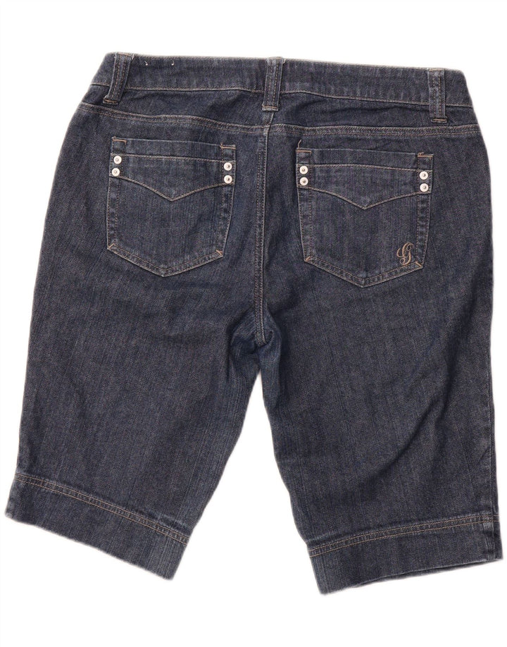 Shorts jeans feminino GUESS W32 grande algodão azul