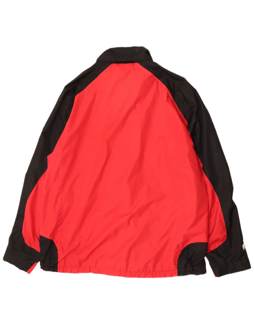 Jaqueta de chuva masculina Iguana UK 46 3XL poliéster colorblock vermelho