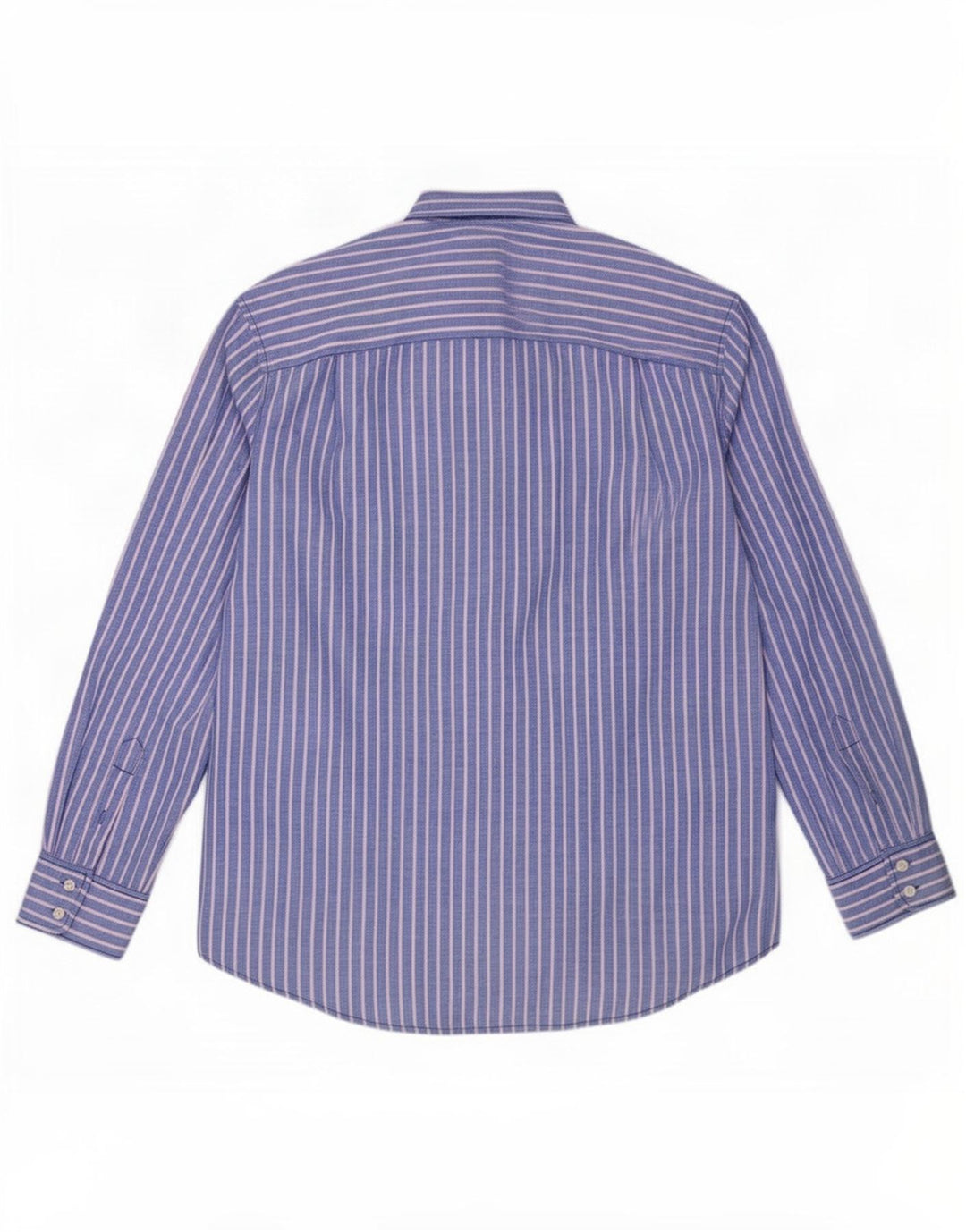 Camisa masculina Boden de linho listrado azul médio