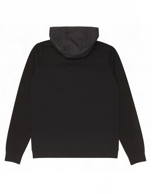 Suéter Nike masculino com capuz e zíper, médio, preto, algodão