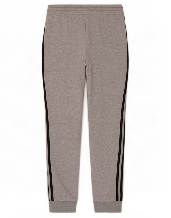 Calças de treino femininas Adidas Joggers UK 10 pequeno algodão cinza