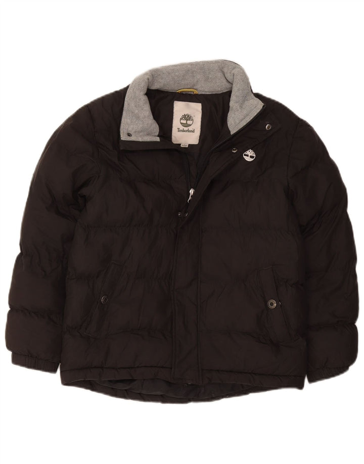 Casaco acolchoado Timberland Boys 9-10 anos preto poliéster