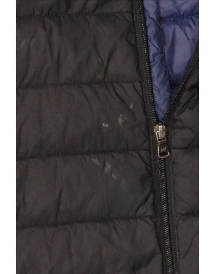 Jaqueta acolchoada masculina Michael Kors UK 38 pequena azul marinho nylon