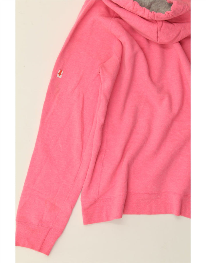CHAMPION Womens Hoodie Jumper UK 18 XL Pink Cotton Vintage Champion and Second-Hand Champion from Messina Hembry 