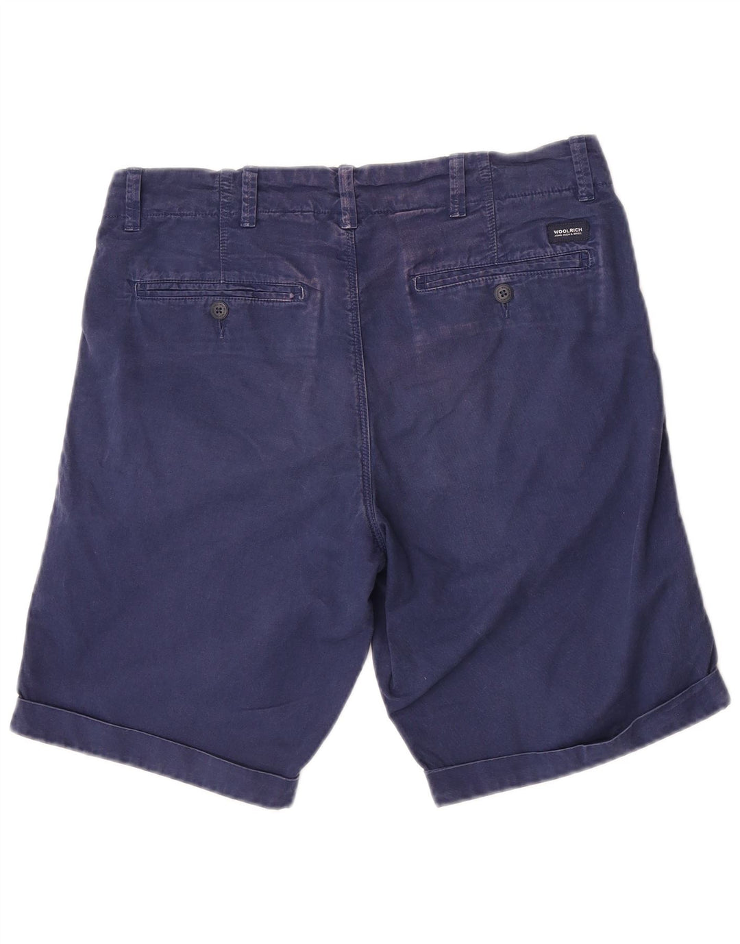 Shorts Chino Masculino Woolrich W30 Algodão Azul Marinho Médio
